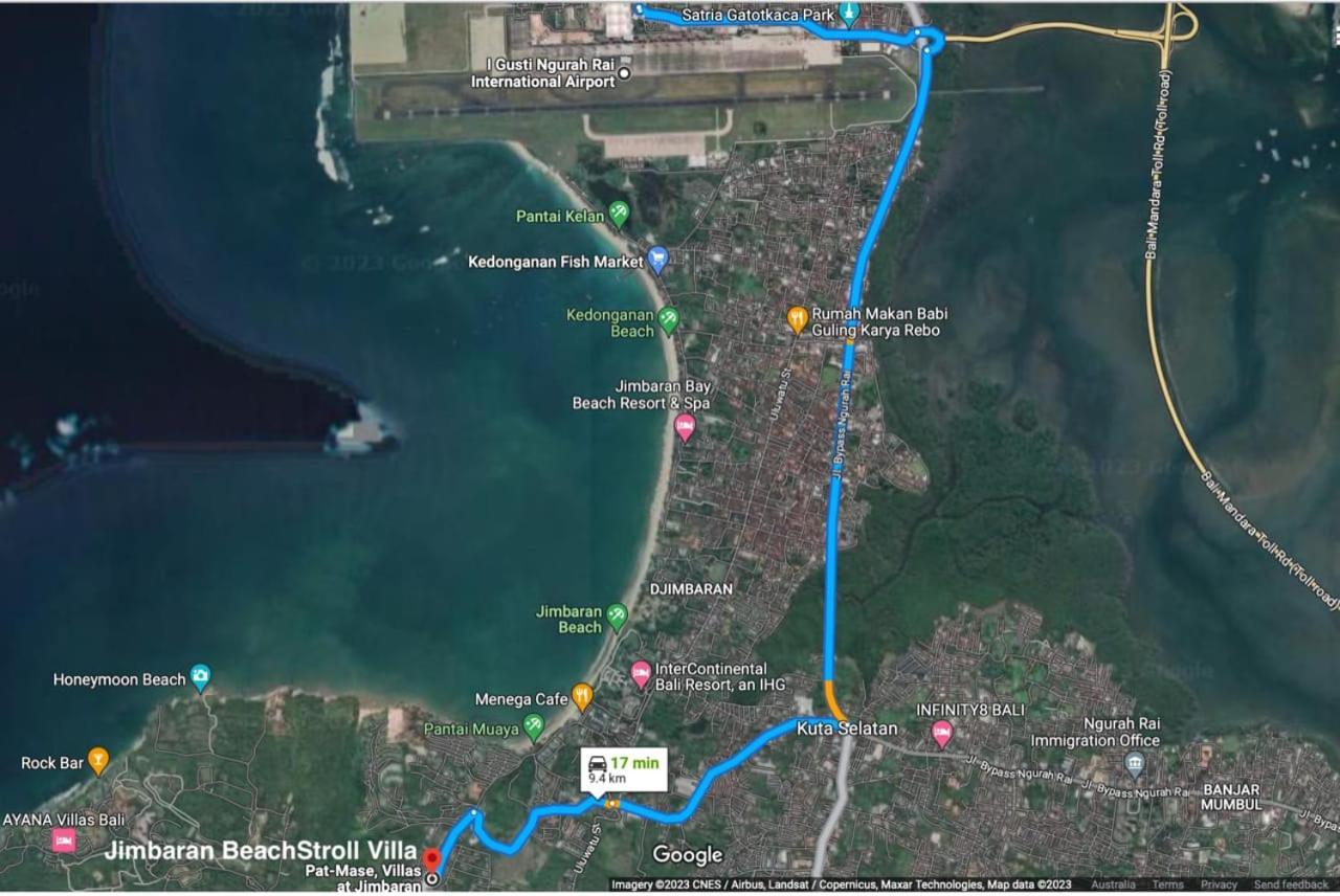 Jimbaran Beachstroll Villa Ngoại thất bức ảnh